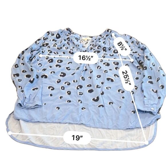 Crown & Ivy tunic blouse size Small - Picture 2 of 8